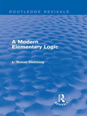 cover image of Routledge Revivals